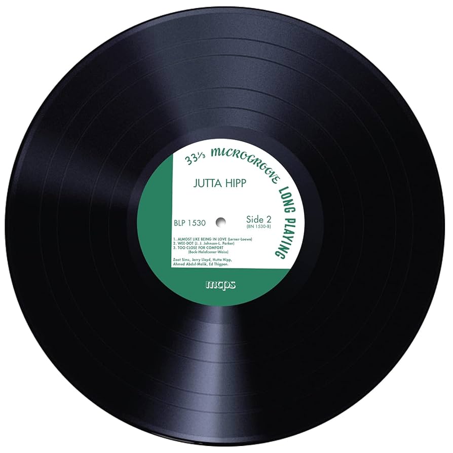 Jutta Hipp With Zoot Sims / UA青白レーベル JUTTA HIPP - Jutta Hipp - Jutta Hipp with Zoot Sims LP (Blue